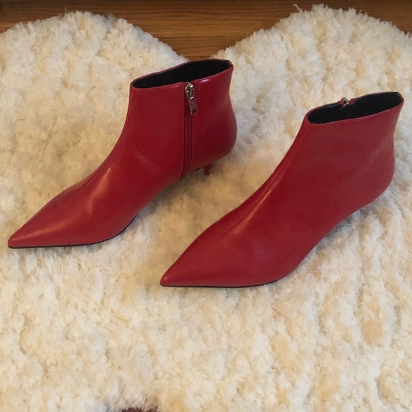 Zara Shoes - Zara red booties